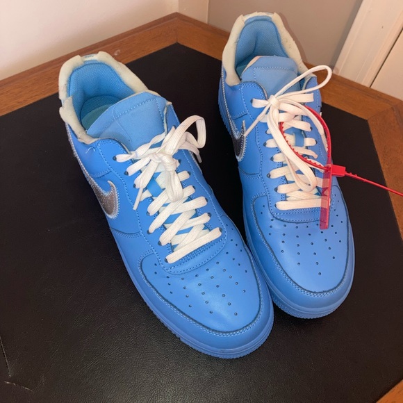 Virgil Alboh Nike Air Force 1 Low Blue MCA - Picture 4 of 9